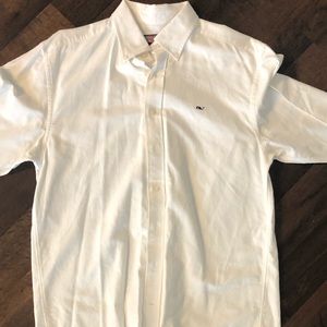 Vineyard Vines white cotton Whale shirt